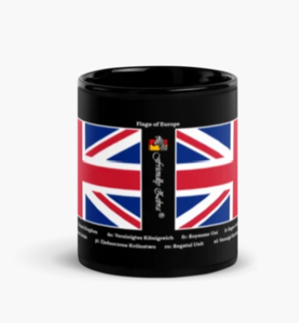 Mugs with Flags of Europe